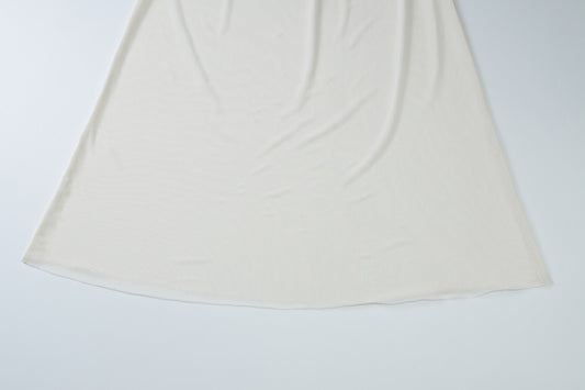 Women Clothing Summer off Neck Mesh Stitching Sexy Slim Fit Pleated Dress