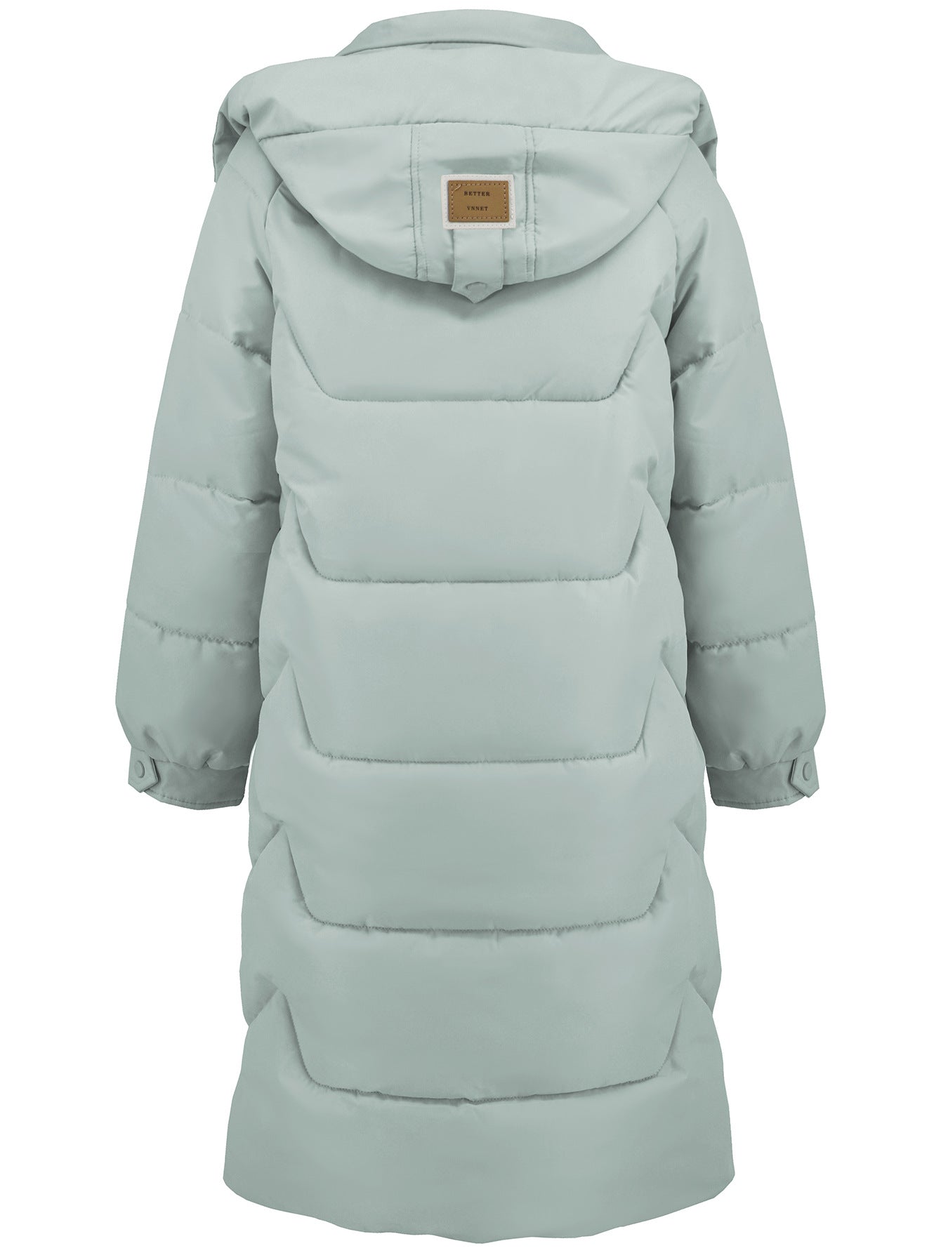 Women Clothing Autumn Winter Cotton Clothing Coat Thickened Long Sleeve Warm Hat Cotton Coat Coat Coat - Iyanka