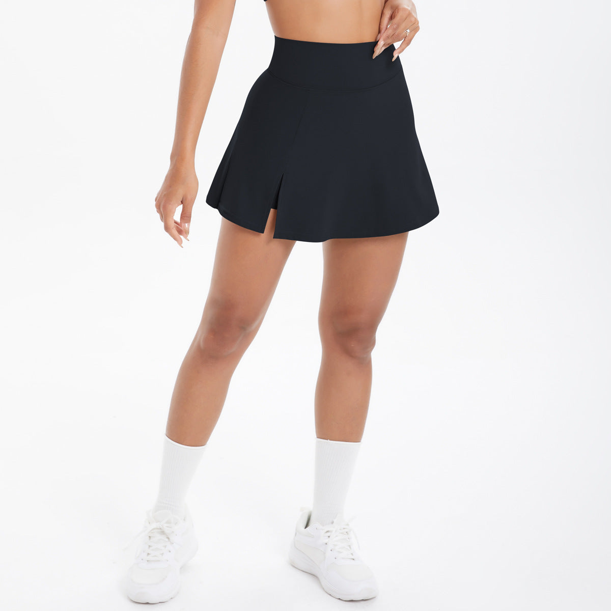Cool Sun Protection Casual Tennis Skirt Slimming Sports Training Anti Exposure Yoga Fitness Leggings Short Skirt for Women - Iyanka
