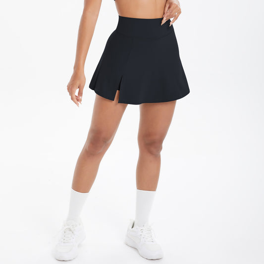 Cool Sun Protection Casual Tennis Skirt Slimming Sports Training Anti Exposure Yoga Fitness Leggings Short Skirt for Women - Iyanka