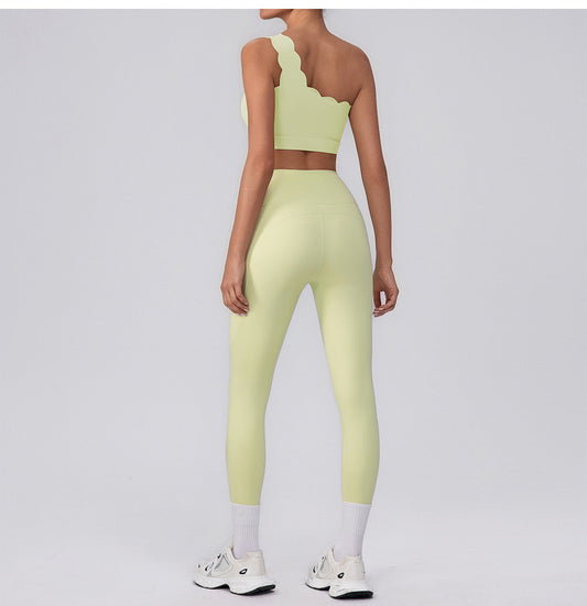 Seamless Quick Drying Yoga Pants Women V Arc Peach Sports Pants High Waist Hip Lift Fitness Trousers - Iyanka