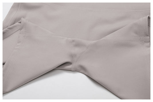 Nude Feel Yoga Shorts Women High Waist Quick Drying Skinny Slimming Shorts Running Exercise Workout Pants - Iyanka