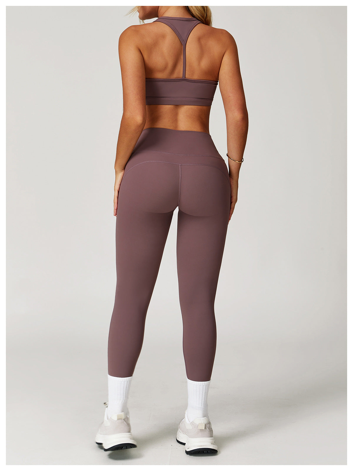 Nude Feel Yoga Trousers High Waist Hip Lift Slim Skinny Pants Women Running Exercise Workout Pants - Iyanka