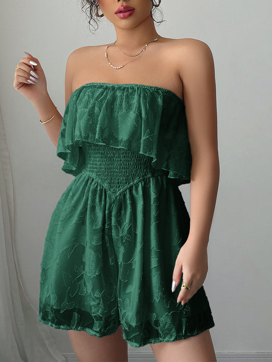 Elegant Wendy Life Slow Tube Top Jumpsuit Women Clothing Spring Summer - Iyanka