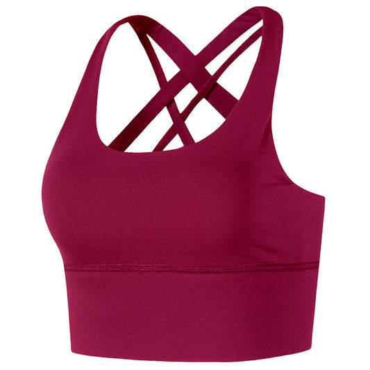 Autumn Sports Underwear Women Shockproof Running Workout Vest Quick Drying Push up Beauty Back Yoga Sports Bra - Iyanka