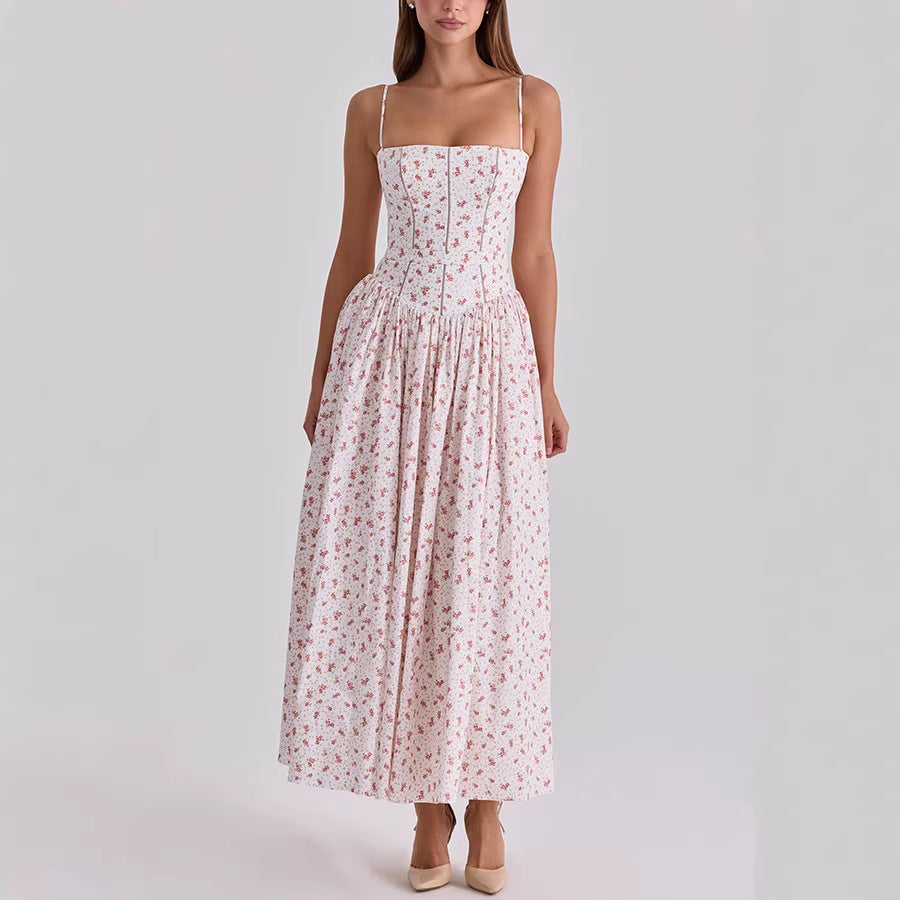 White with Printed Pattern