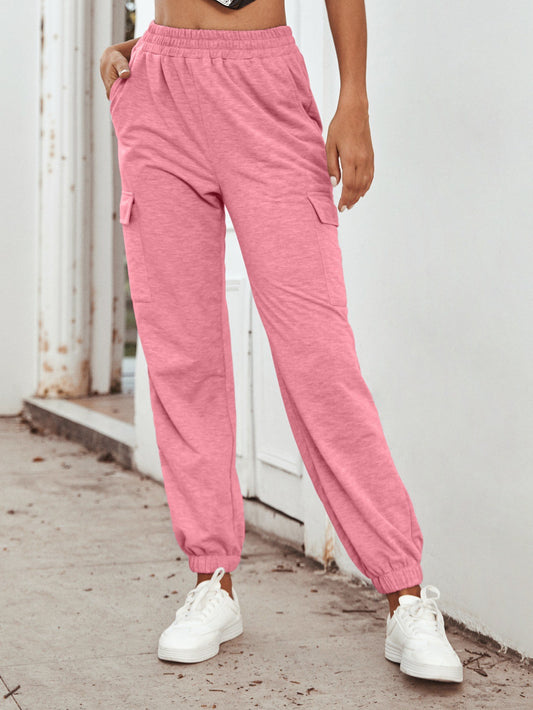 Women Clothing Sports High Waist Casual Yoga Trousers - Iyanka