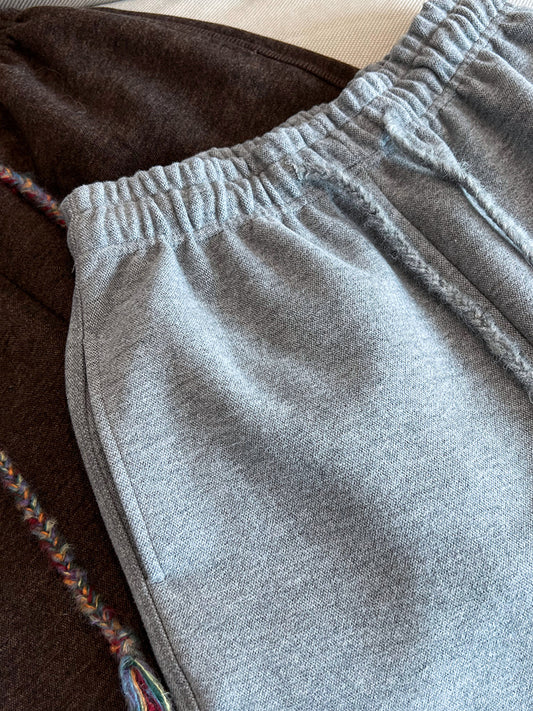 Color Braid Drawstring Sweatpants Women Autumn Winter Elastic Waist Track Pants Ankle Banded Pants Tide - Iyanka