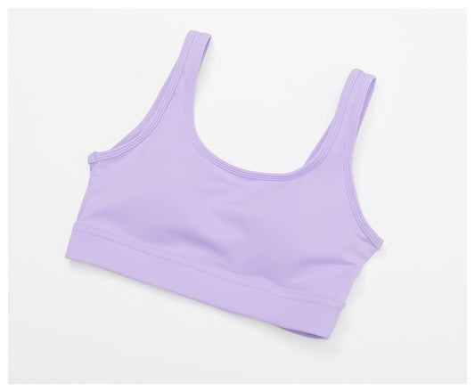 Nude Feel Yoga Bra Tight Back Running Shockproof Yoga Underwear Sports Workout Bra - Iyanka