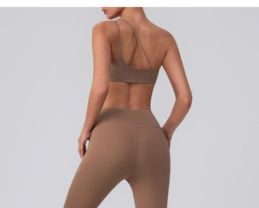 Quick Drying Sexy Inverted Triangle Sports Yoga Trousers Outer Wear Workout Ankle Length Pants Seamless Jogging Clothes Women - Iyanka