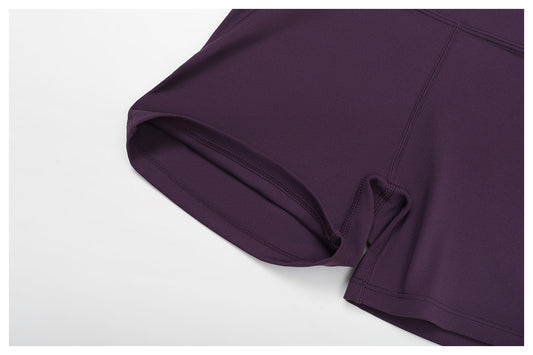 Cloud Sense High Waist Yoga Shorts Quick Dry Hip Raise Belly Wrap Shorts Outdoor Running Sports Fitness Shorts - Iyanka