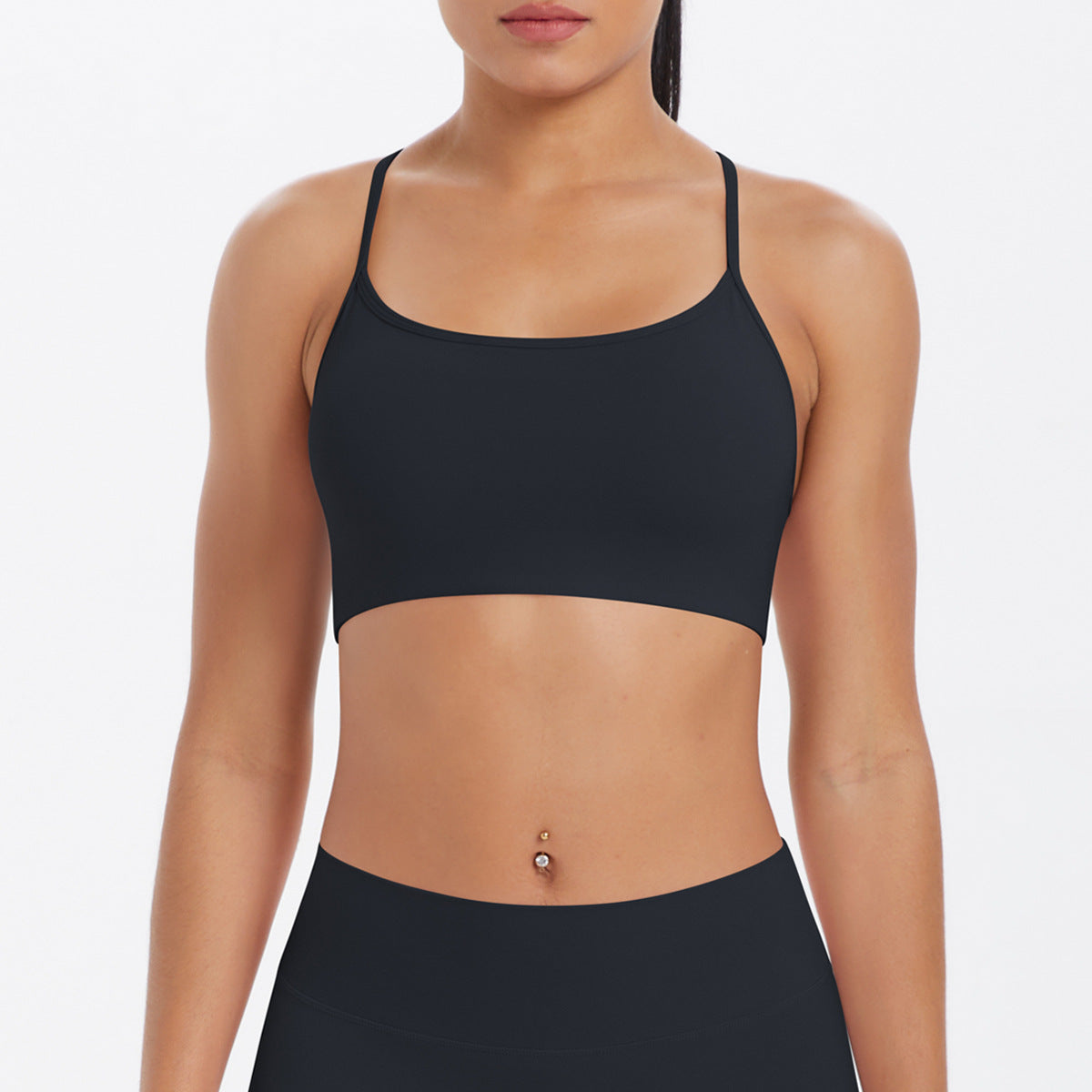 Underwear Push up Cross Sexy Beauty Back Strap Yoga Bra Running Workout Vest Sports - Iyanka