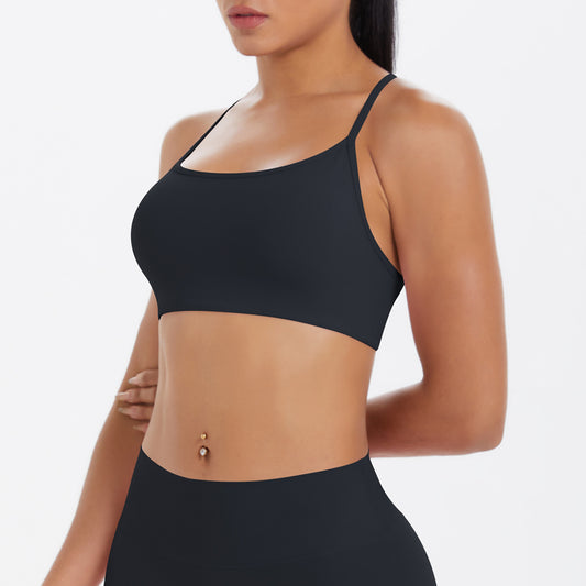 Underwear Push up Cross Sexy Beauty Back Strap Yoga Bra Running Workout Vest Sports - Iyanka