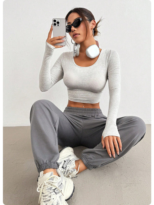 Brocade Yoga Clothes Sports Two Piece Sets Women Shockproof Yoga Vest Fitness Loose Sports Yoga Pants - Iyanka