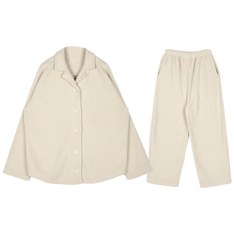 Beige suit