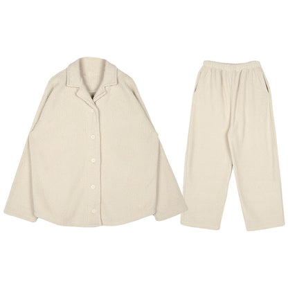 Beige suit