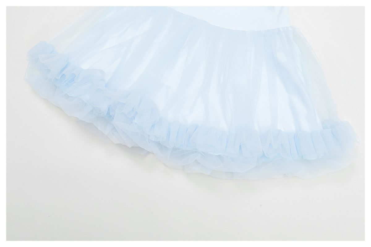 Summer Anti Exposure Base High Waist Tennis Skirt Casual A line Skirt Mesh Sports - Iyanka