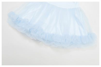 Summer Anti Exposure Base High Waist Tennis Skirt Casual A line Skirt Mesh Sports - Iyanka