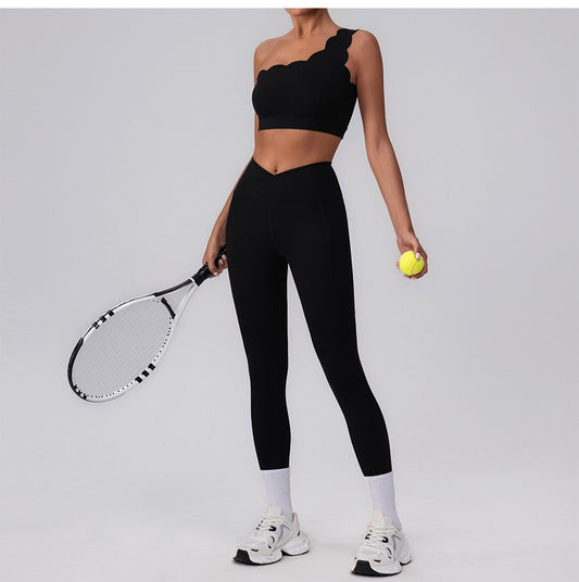 Seamless Quick Drying Yoga Pants Women V Arc Peach Sports Pants High Waist Hip Lift Fitness Trousers - Iyanka