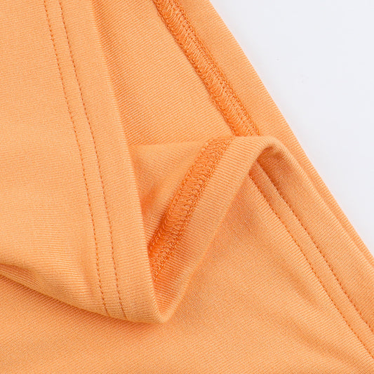 Summer Hollow Out Cutout out Camisole Sexy Basic Daily Hip Bag Dress