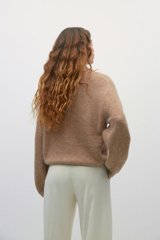 Soft Glutinous Lazy All Floral Velvet Shell Button Cardigan | Knitted round Neck Everyday - Iyanka