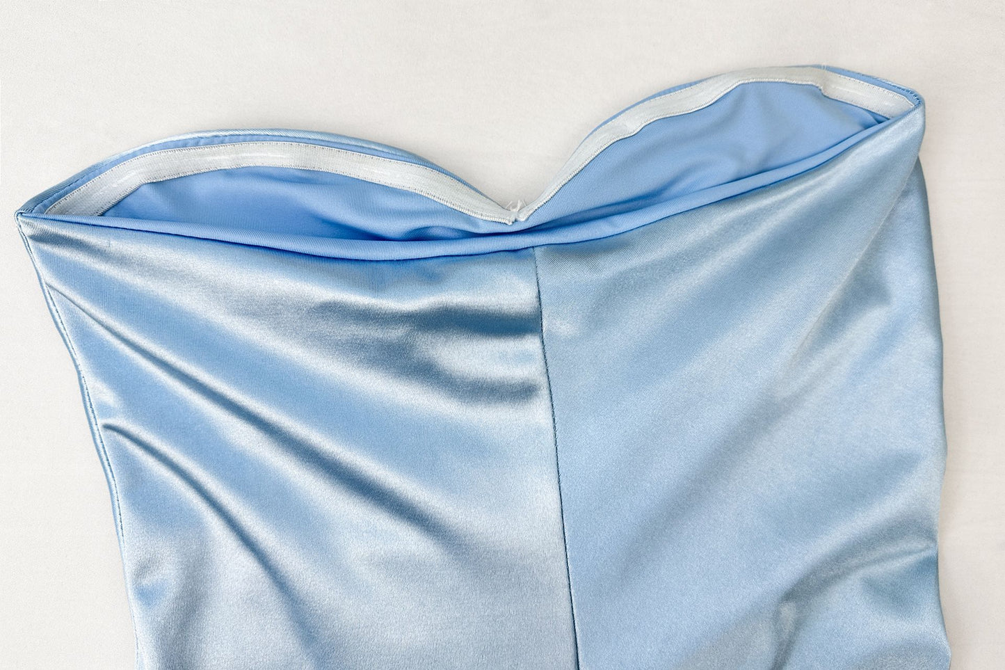 Tube Top Dress Summer Sexy Side Slit Irregular Asymmetric Hip Wrapped Dress - Iyanka