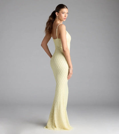 Solid Color Dress Sexy Sling Beads Backless V neck Socialite Dress