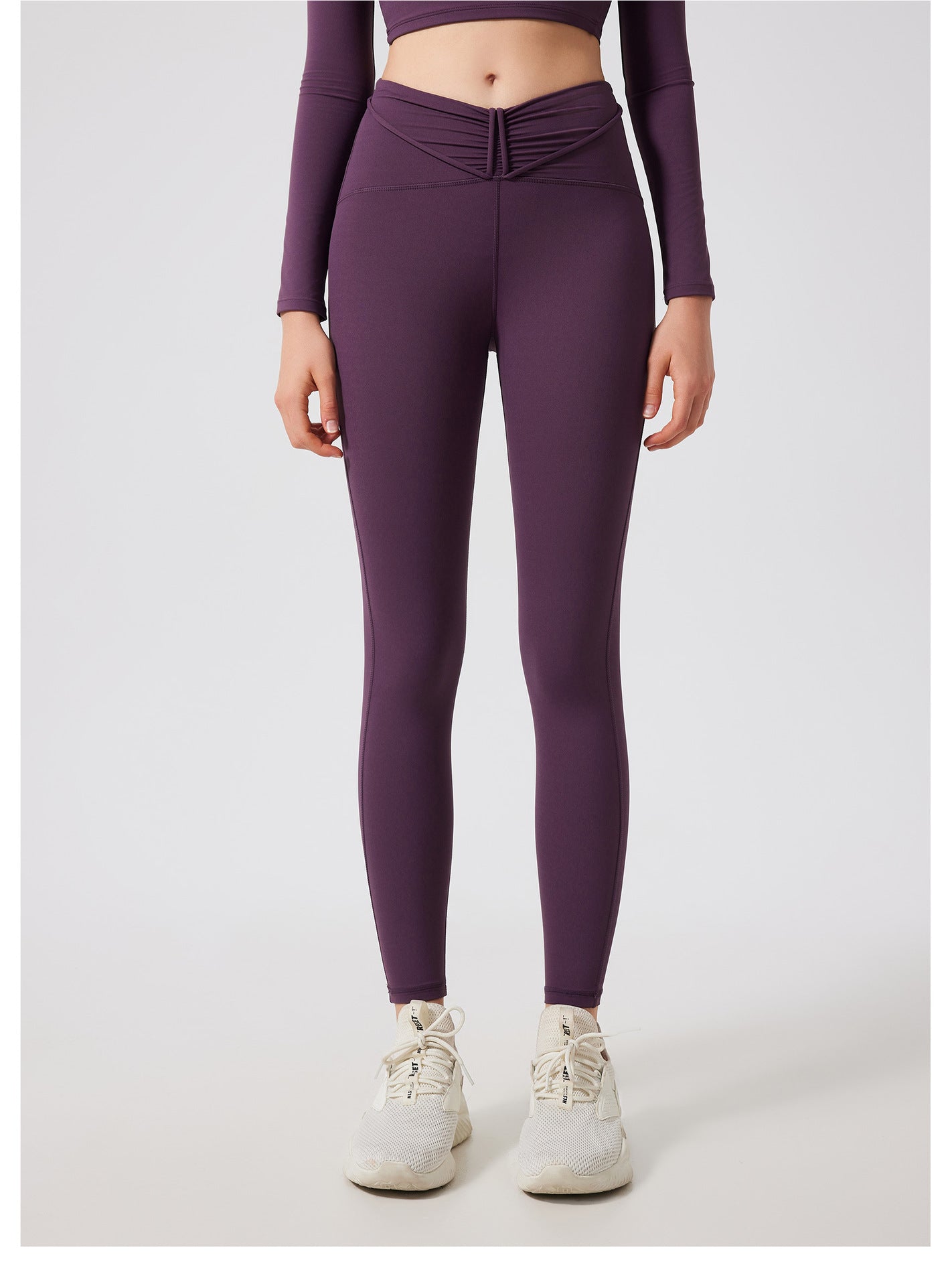 High Waist Peach Hip Lifting Nude Feel Yoga Pants Women Seamless Sport Quick Drying Tights Outer Wear Running Fitness Pants - Iyanka