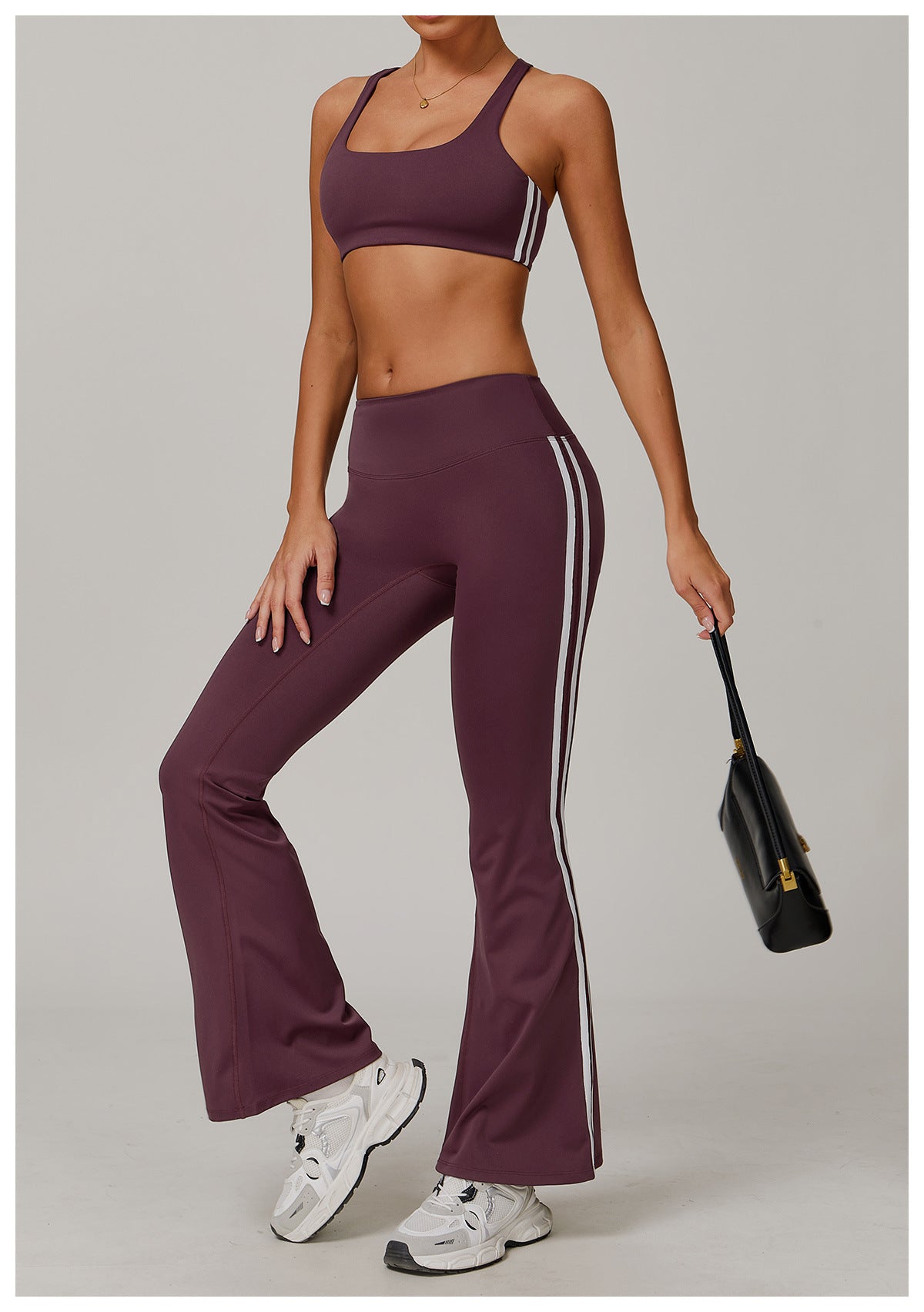 Nude Feel Yoga Bra Beauty Back Exercise Running Tight Underwear Casual Fitness Yoga Wear Women - Iyanka