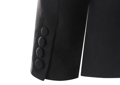 Special Interest Design High Grade European Crystal Rhinestone Beaded Adult Women Loose Blazer - Iyanka