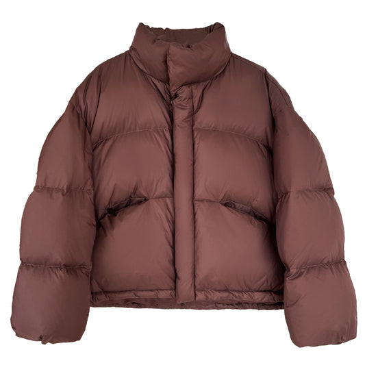 National Standard 90 White Duck down Short down Jacket Women Japanese All Matching Thickened Puffer Jacket - Iyanka