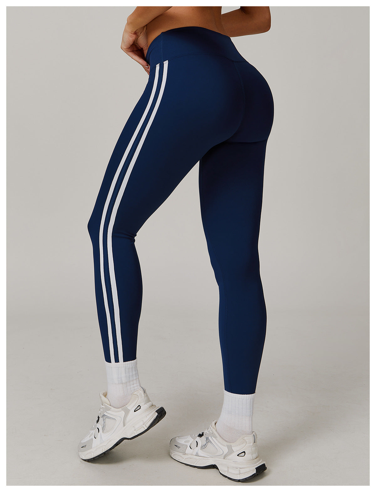 Nude Feel Yoga Trousers Slimming Quick Drying Cycling Fitness Pants Running Sports Tight Trousers Women - Iyanka