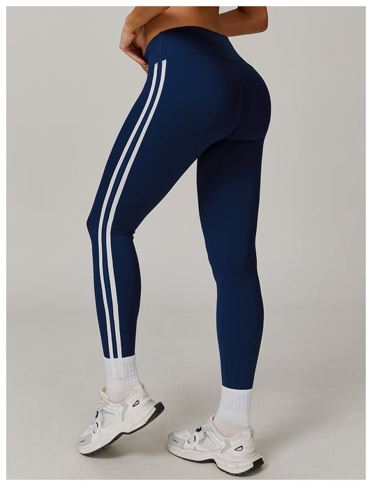 Nude Feel Yoga Trousers Slimming Quick Drying Cycling Fitness Pants Running Sports Tight Trousers Women - Iyanka