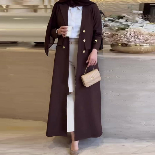 Designer Model Comfortable Mid Length Elegant Women Trench Coat Overcoat - Iyanka