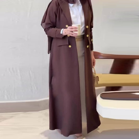 Designer Model Comfortable Mid Length Elegant Women Trench Coat Overcoat - Iyanka