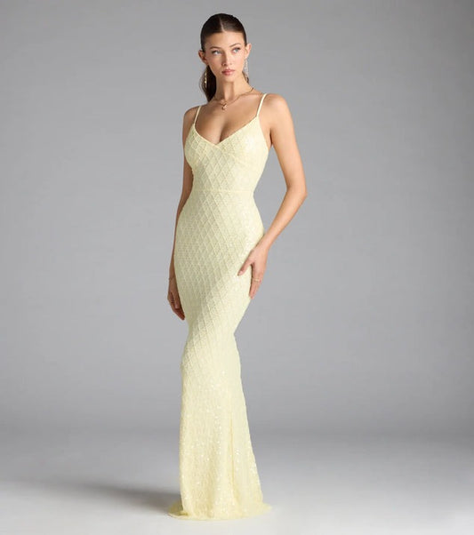 Solid Color Dress Sexy Sling Beads Backless V neck Socialite Dress