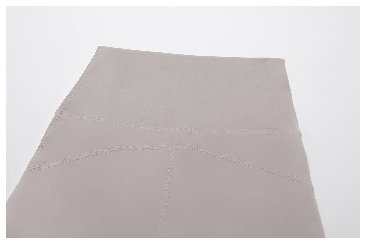 Nude Feel Yoga Shorts Women High Waist Quick Drying Skinny Slimming Shorts Running Exercise Workout Pants - Iyanka